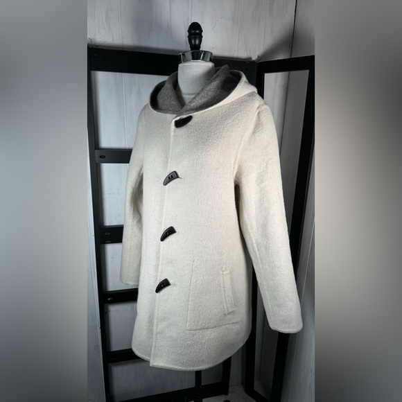 Millma’s Peruvian Custom and Handmade Reversible 100% Baby Alpaca Coat, Size LG - Picture 10 of 10